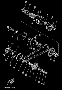 YQ50 Сцепление