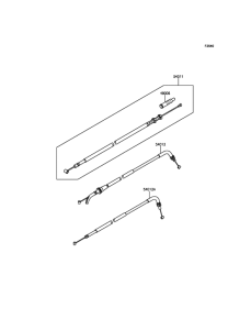 EX300 Тросы управления