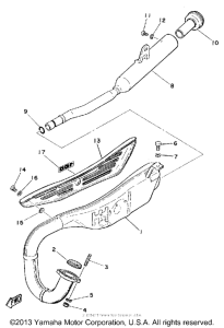 MX100G Выхлопная система
