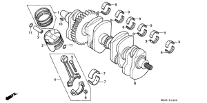  Crankshaft / piston