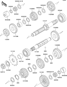 ZR750 Трансмиссия
