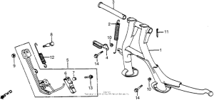 CBX Подножка