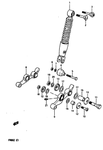 FR80 Передние аммортизаторы
