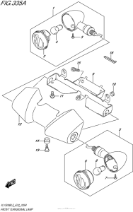 VL1500B Front Turnsignal Lamp