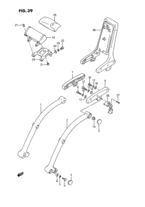 VS1400 Ручка пассажира
