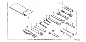VT600CD Инструмент
