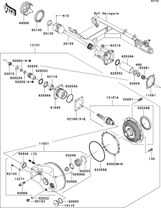 VN1600 Drive shaft / final gear(1 / 2)
