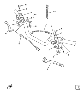 SR125 Conmutadores - manetas