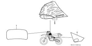XR600R Label read the manual