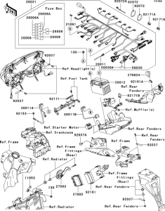 ZX636 Электрика