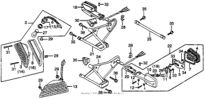 GL650I Gl650 turn signal