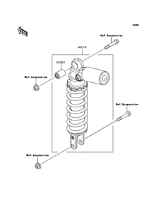 ZX1200 Амортизатор