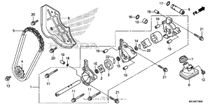 GL1800 (ABS) Масляный насос
