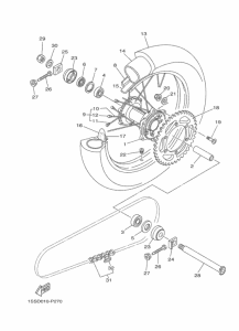  Переднее колесо
