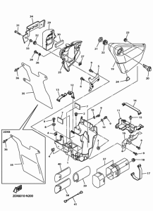 XVS950CU (ABS) サイドカバ-