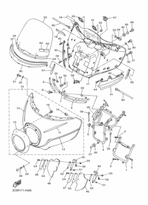 XVZ13TFS Cowling comp