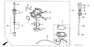 SA75 Carburetor assy