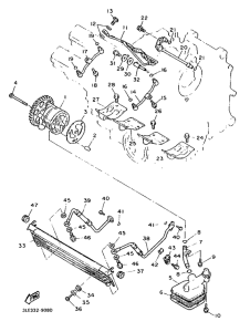 FZR1000 Масляный насос
