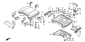 GL1500 Кофр задний