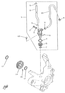 CW50RS Масляный насос