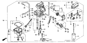 XR250R Карбюратор
