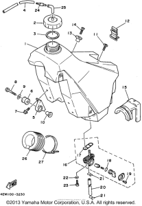  Топливный бак