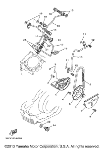 XV1100K Масляный насос