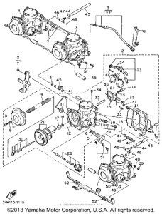 FZR600RD Карбюратор