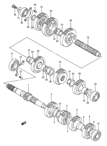 VS1400 Трансмиссия