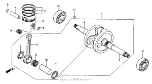 SA50 Коленвал