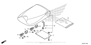 NPS50 Сиденье