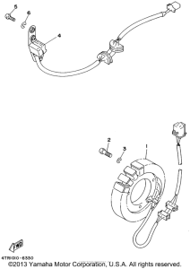 XVS650A Генератор