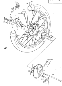 SP400 Transom + tube