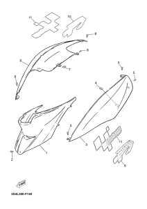 CS50Z Боковые обтекатели