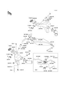 ZX600 Воздуховод