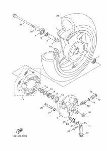 BX50N フロントホイール
