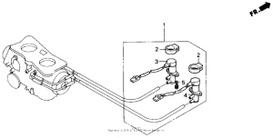 GL1500 Solenoid valve set 90