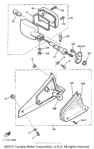 XJ650LK Поворотники