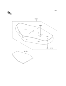 EJ650 Сиденье