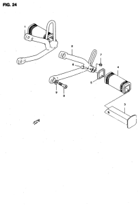 RMX50 Подножки