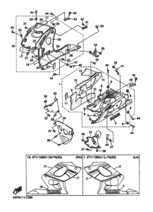 YZF600R YZF600RS Cowling comp