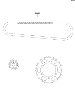  Цепь комплект