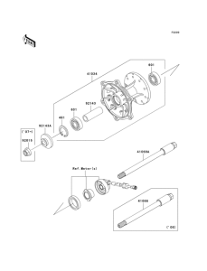  Переднее колесо
