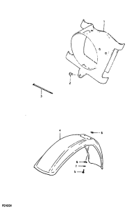 PE400 Переднее крыло