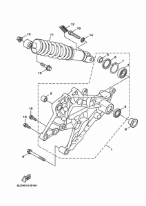 XC155 リヤアーム & サスペンシヨン