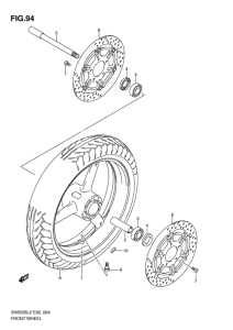 SV650 (ABS) Transom + tube