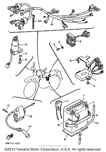 XT600TC (CA ED.) Электрика