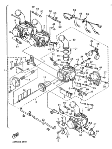 XJ900S Карбюратор