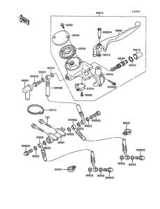 KR250 Главный тормозной цилиндр