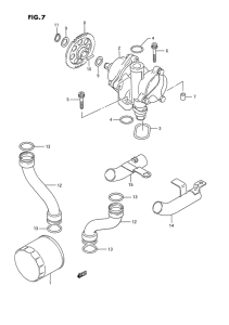 GSX1100 Маслонасос